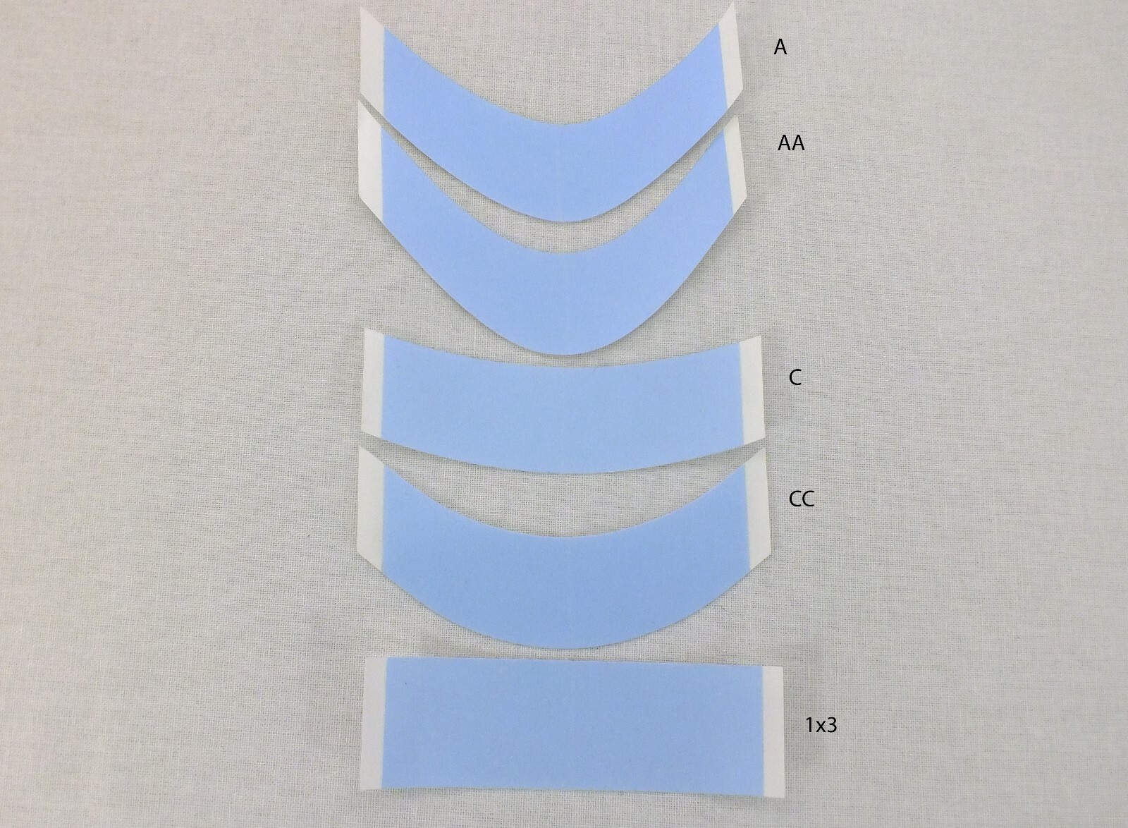 Walker Lace Front Tape 108 Pc 3 Packs Blue CHOOSE A AA C CC 1 x 3 Hairpiece Wig