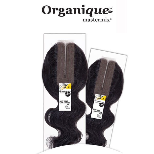 BODY WAVE LACE CLOSURE 16″ – SHAKE-N-GO ORGANIQUE MASTERMIX SYNTHETIC WEAVE