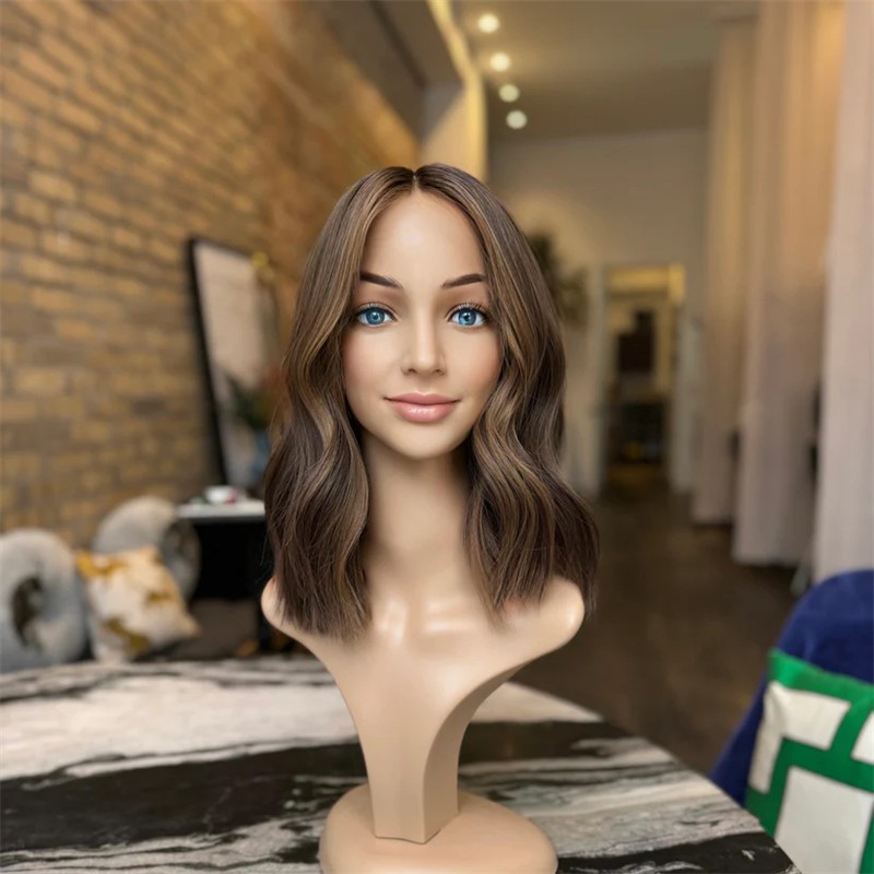 Highlight Brown Blonde Wig 13×4 Lace Front Human Hair Wig for Women