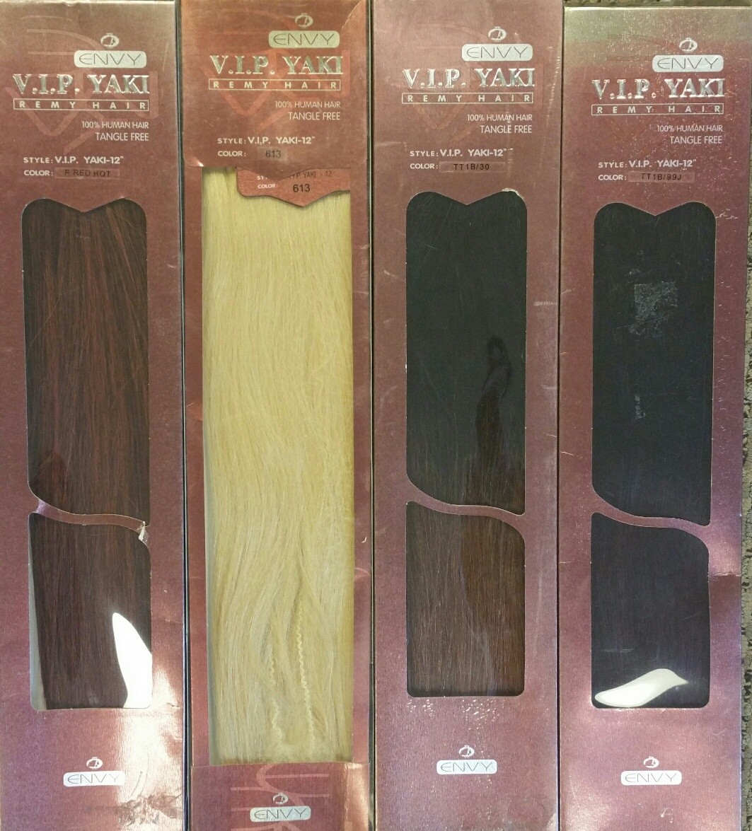 Afro Beauty 100% Remi Human hair for Weaving ENVY VIP YAKI – CLEARANCE SALE!!