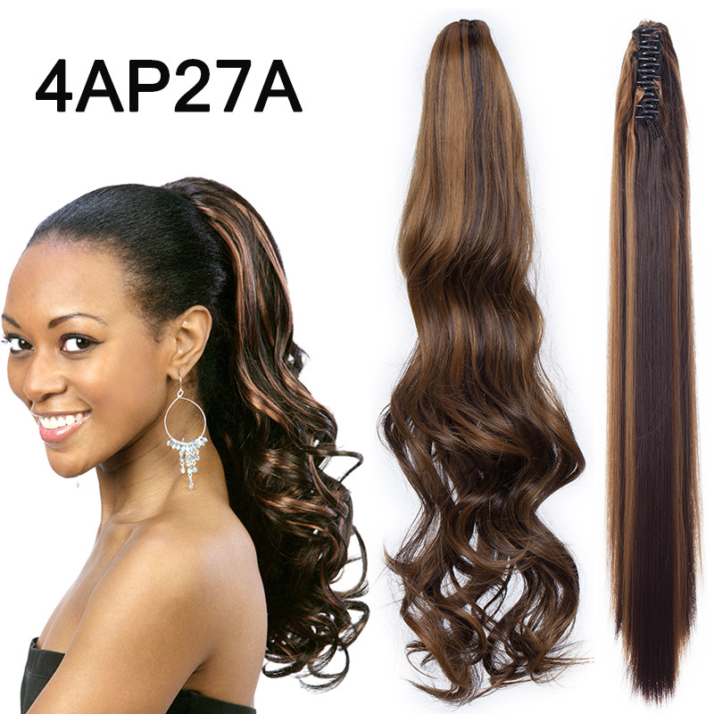 100% Natural Thick Claw Clip On Ponytail 18-26″ Long Soft As Human Hair Piece US