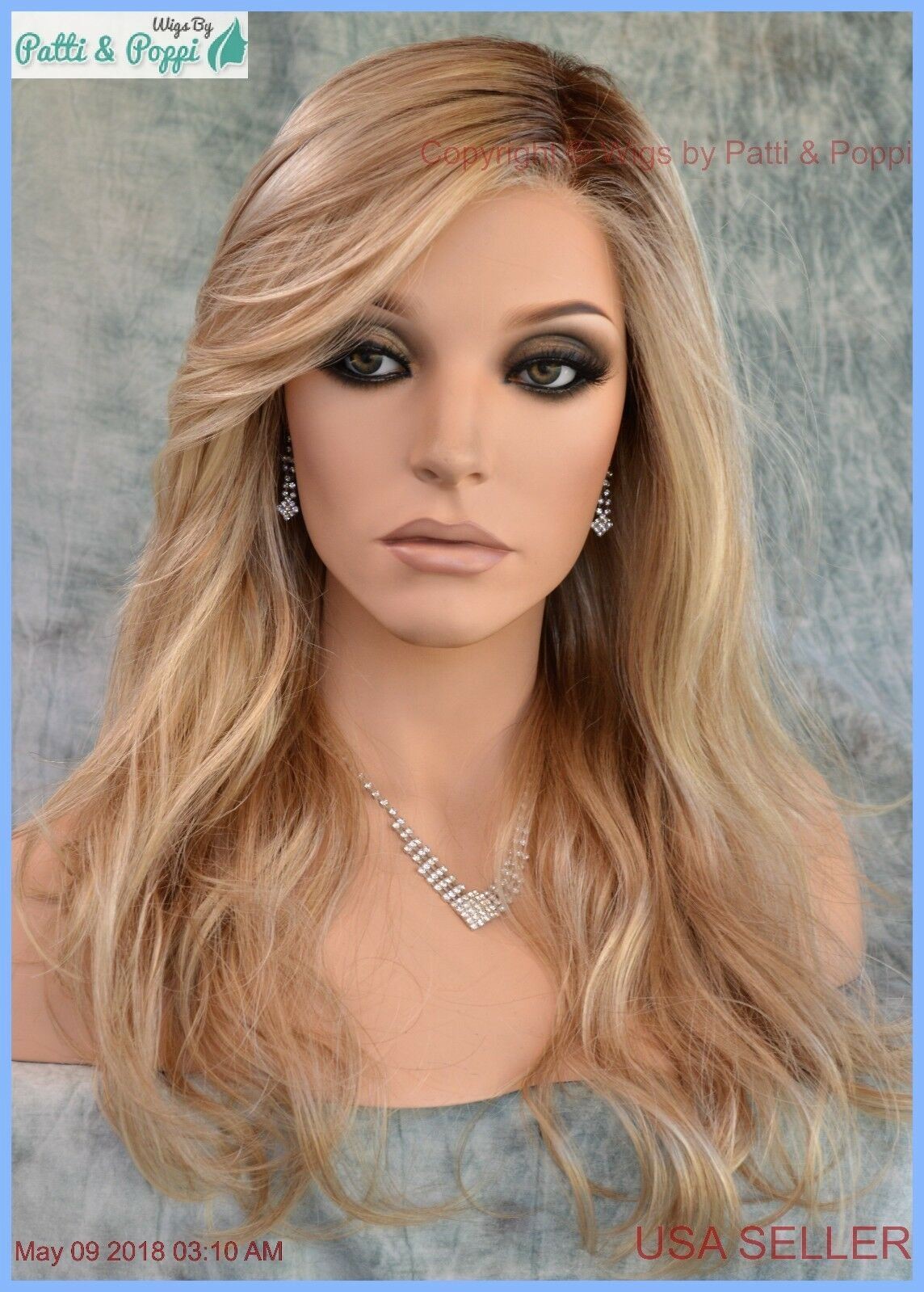 Miles of Style Lace Front Heat Friendly Monopart Wig Raquel Welch SS1488 ROOTED