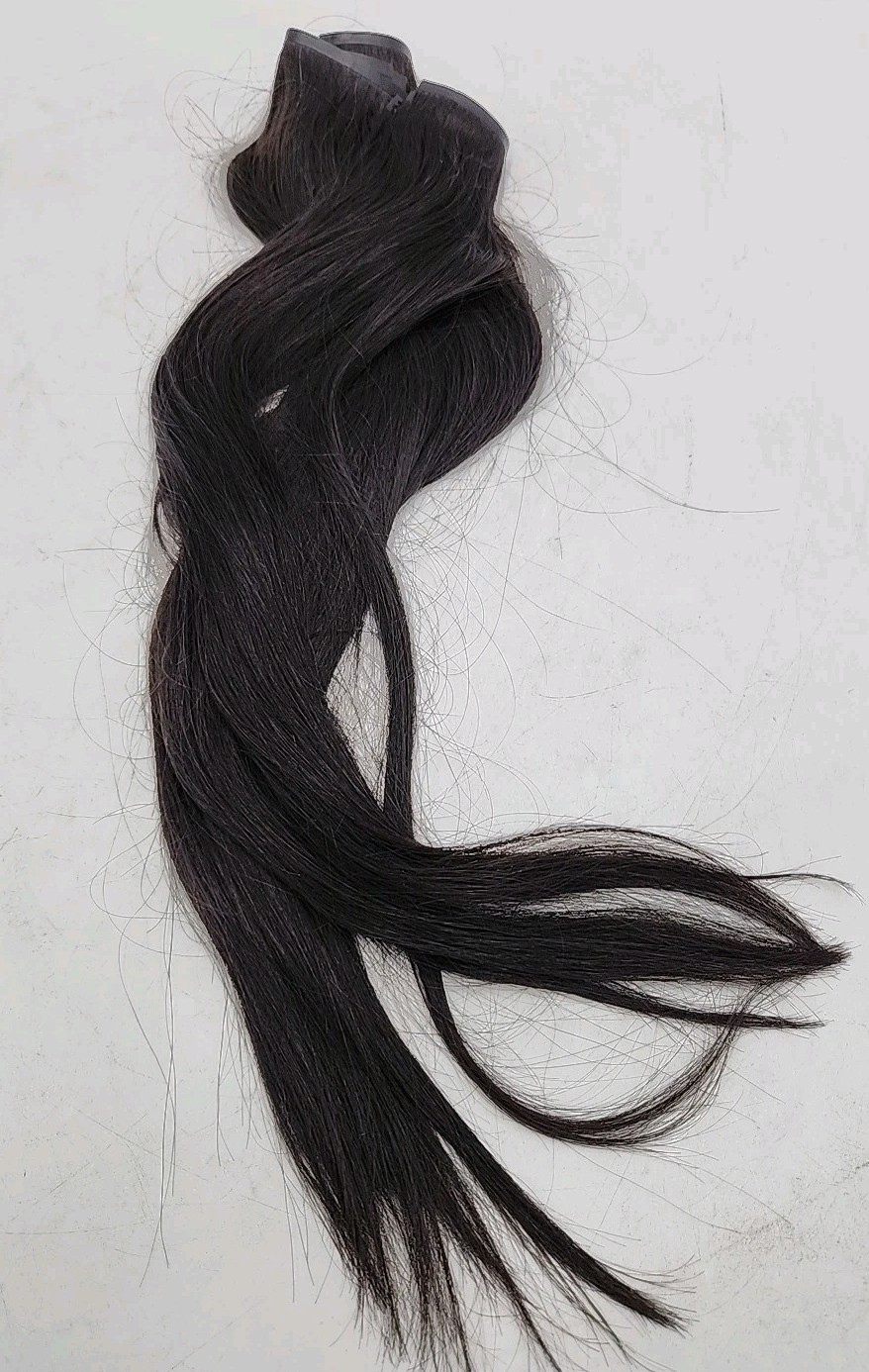 NEW LuvMe Straight 7 Piece Clip in 100% Human Hair Extensions 20 inch w/Mini…