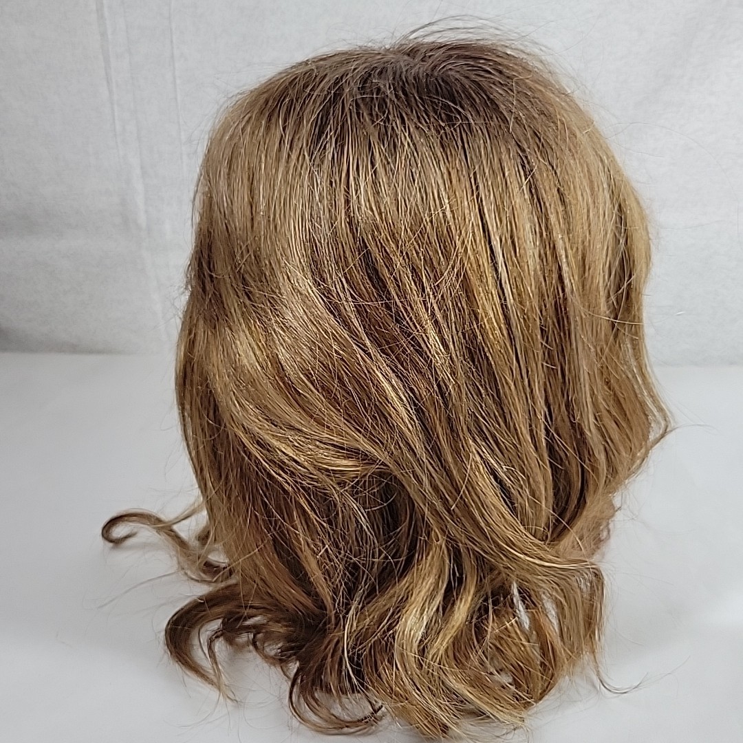 Envy Brittany Wig Creamed Coffee Color Synthetic Kanekalon Fiber EUC