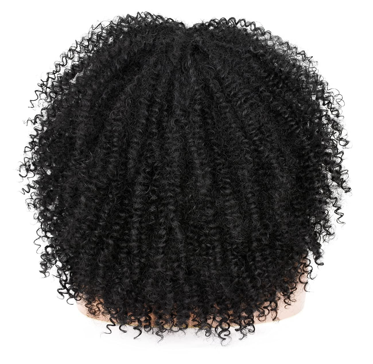 Luxurious 16-Inch Afro Curly Wig with Bangs – Effortless Glamour Awaits!