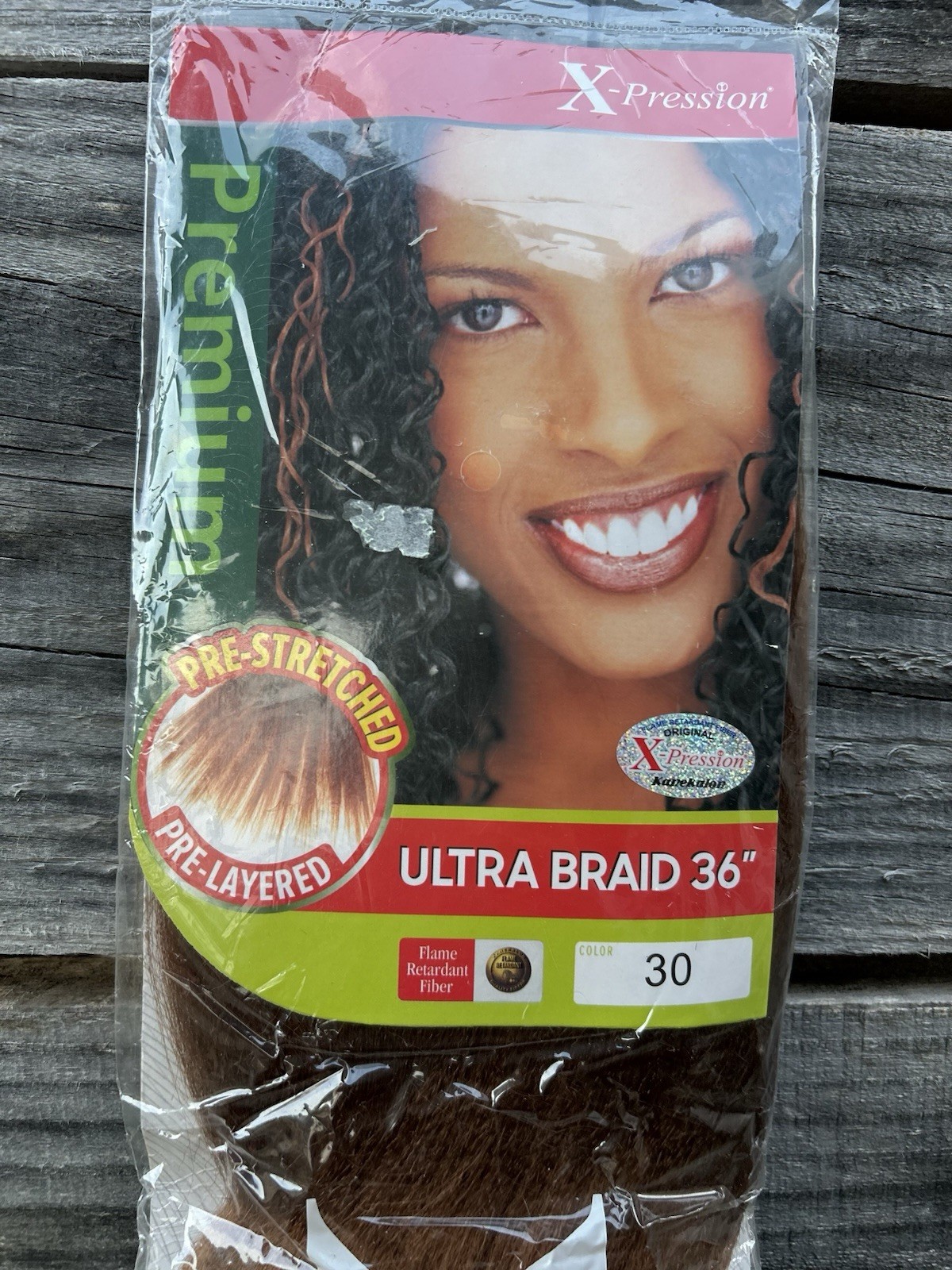 Hair Extensions, Lot Of 3, NuLocs 14”, Kinky Twist 12”, X-Preston 36” New In PAC