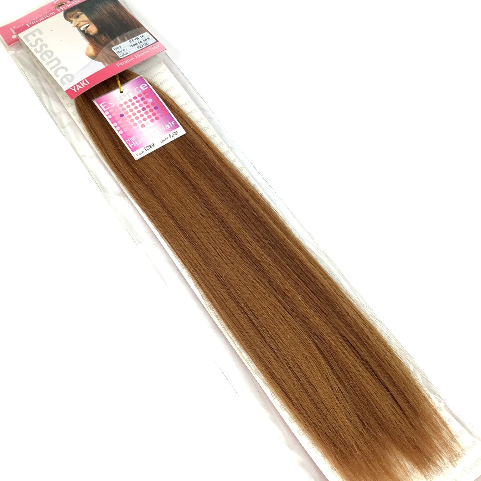 Essence Yaki Bulk Human Hair Extensions 16″ P27/30 Premium Quality