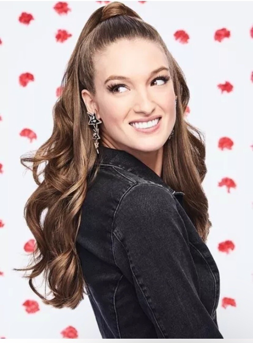 hairdo 23″ wavy wrap around pony r4 midnight brown dark brown ken paves