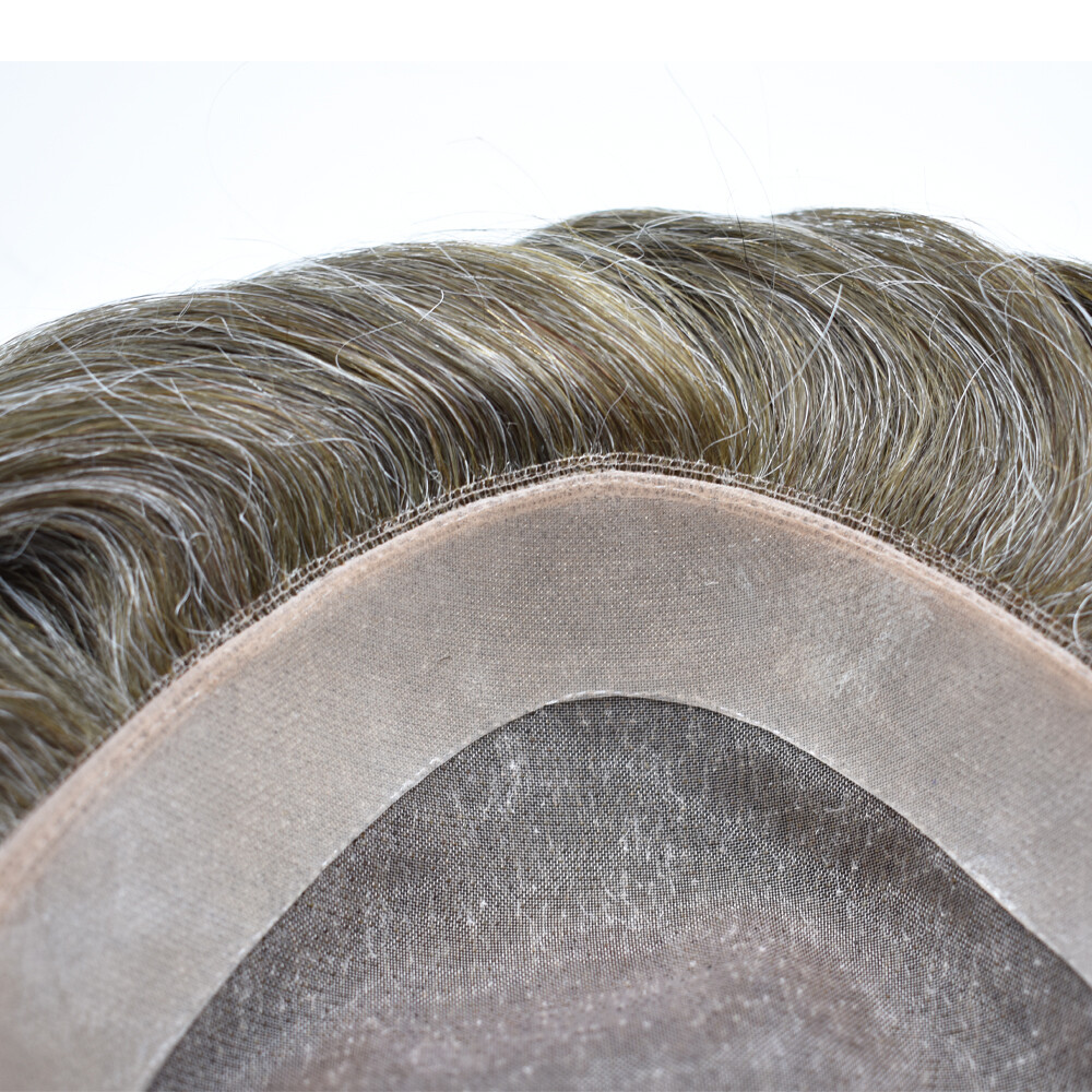 Toupee,Hair replacement,Hairpiece for men,Durable Mono Lace Mens Hair system Wig
