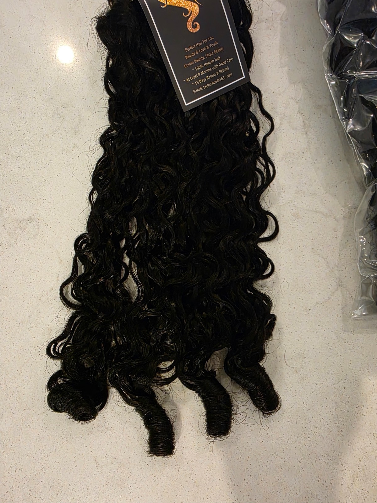 Burmese Curly Bundles Human Hair 18 20 22 Inch 100% Unprocessed Quick Weave