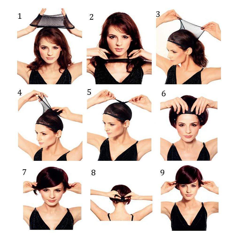 Retro Vintage Finger Wave Wigs for Lady Women Mommy 1920’s Party Wig Cosplay Wig
