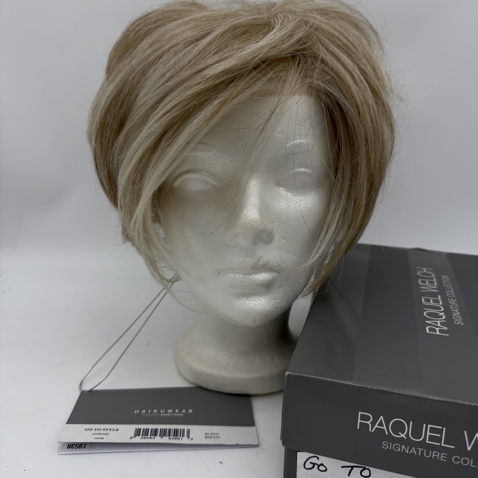 Go To Style | Raquel Welch Wigs | Lace Front Monopart RL19/23 Biscuit