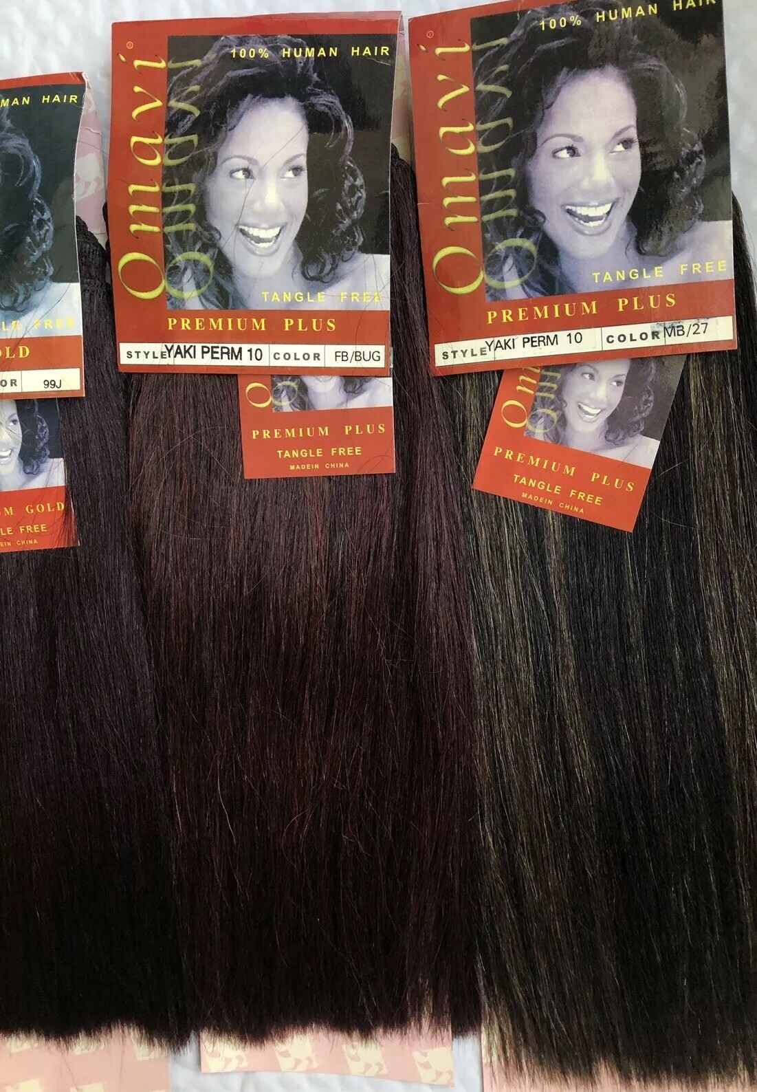 Human Hair 2 pack Bundle Deal, 2 for $20 Free Shipping! Yaki Perm Weaving Hair!