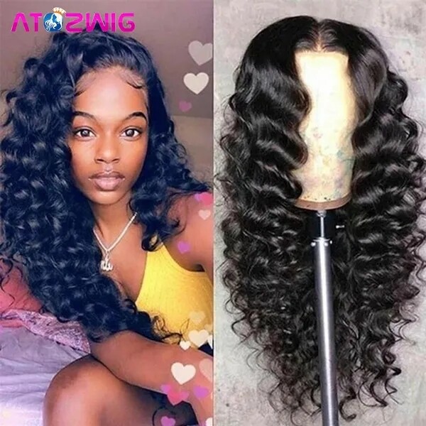 Women Afro Curly Kinky Full Long Wig Curly Hair Wigs Brazilian Fancy Cosplay
