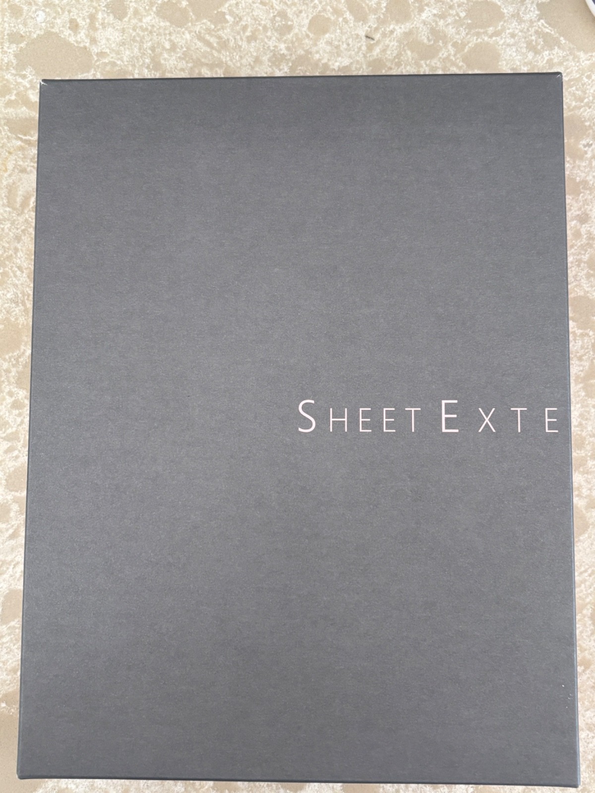 apanese Sheet Hair Extensions Brown 25cm Heat Resistant Synthetic New in Box