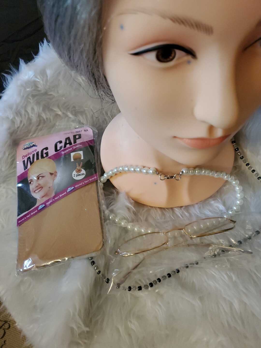 Salt And Pepper Ladies Wig, Daily Wear Or Dress Up Play. Feels So Soft Like Real