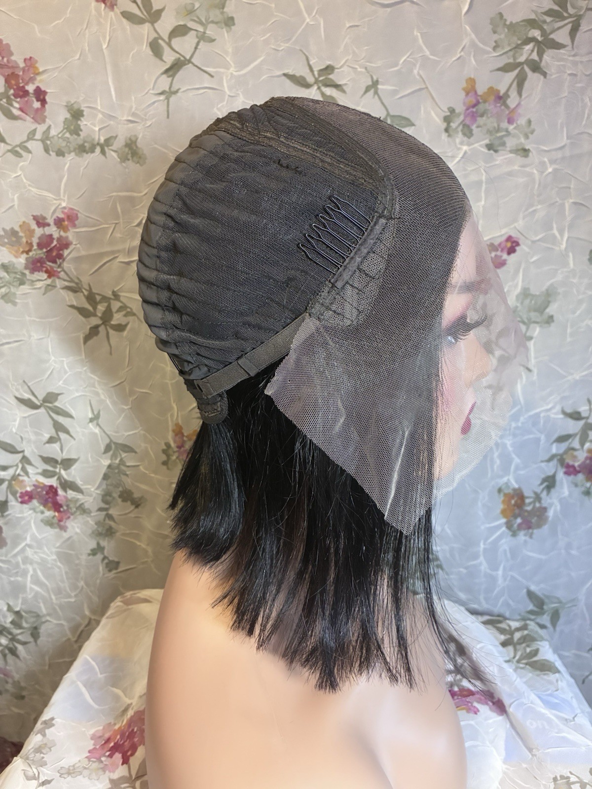 10” Indian Remy Human Hair Bob Wig | Straight | Soft | Natural Black