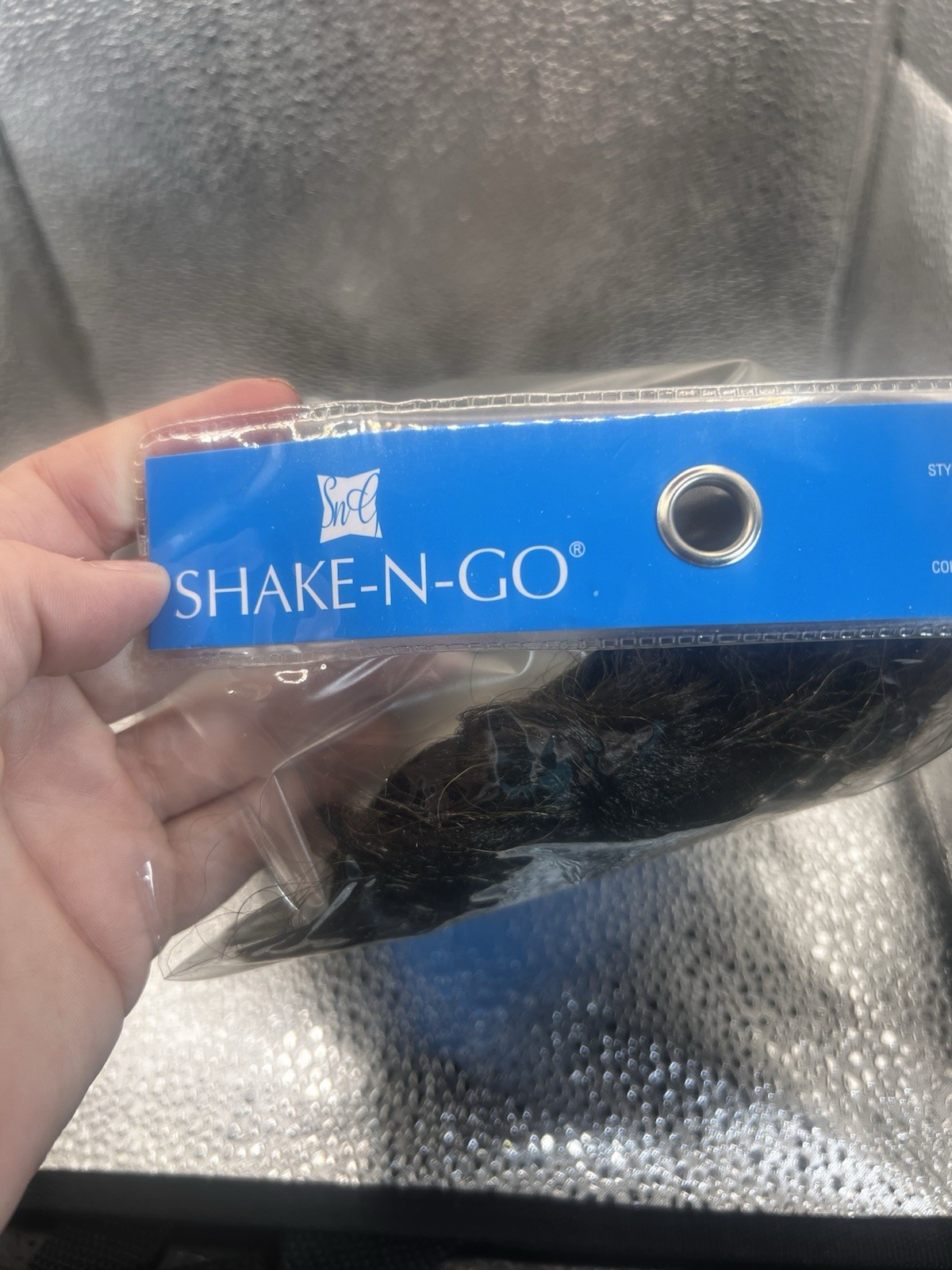 Shake N Go Natural Me Synthetic Hair Full Wig – FLEXI-ROD CURL Color Hi-Brown