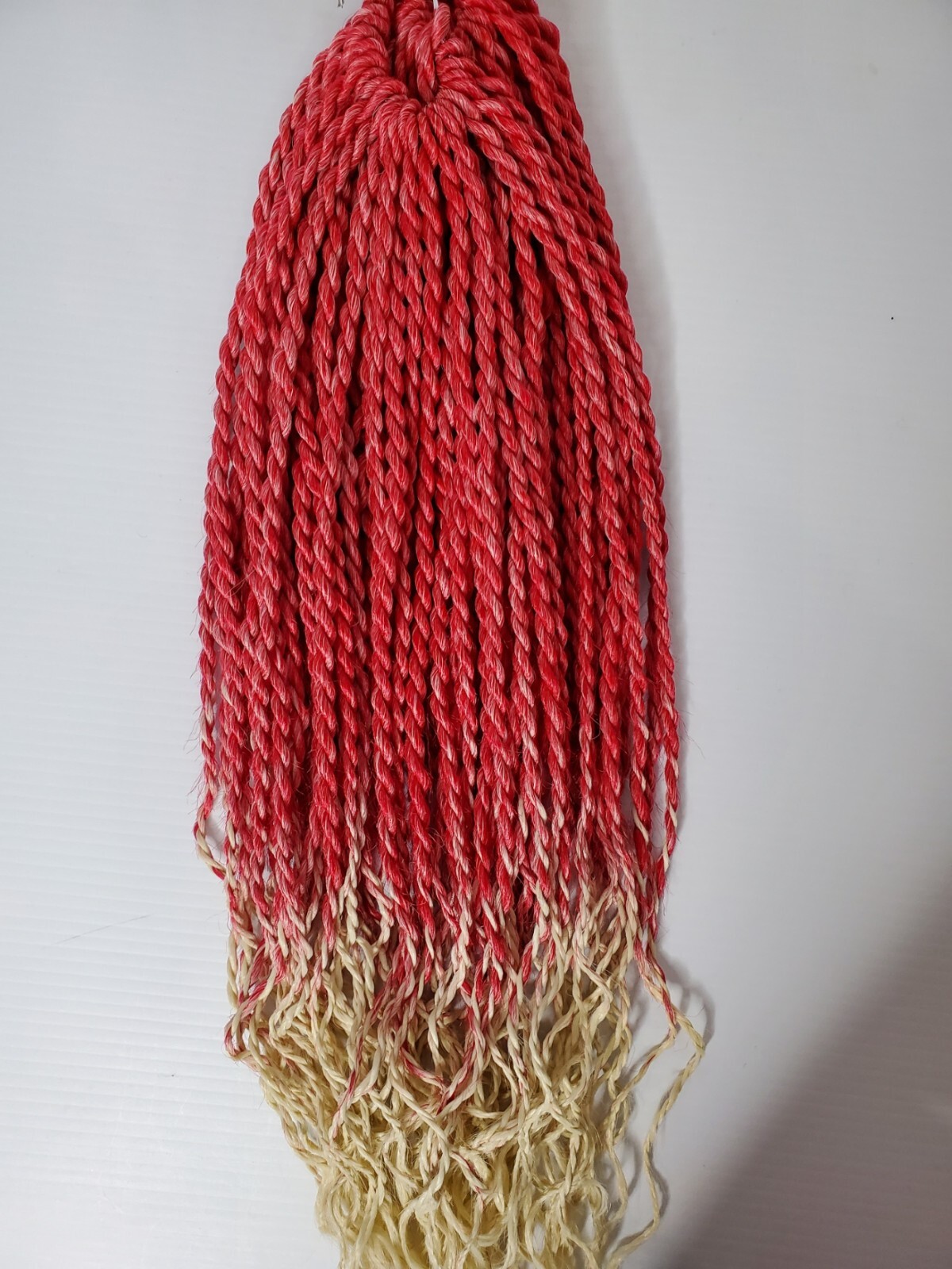 handmade crochet twist hair extensions 24″ Long Medium 20 Individual twist