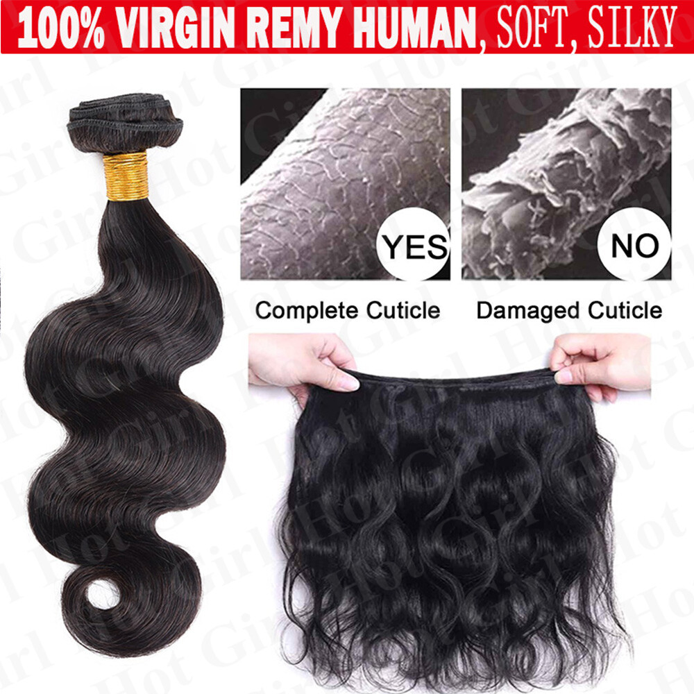 Malaysian Indian Virgin Human Hair Extensions Weave Weft Straight 400g 4 Bundles