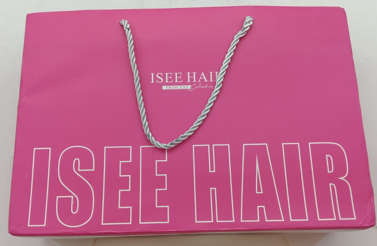 ISEE HAIR | AFRO CURLY | 14″ | 4 Crochet Human Hair | 50 GRAMS/BUNDLE | BLACK