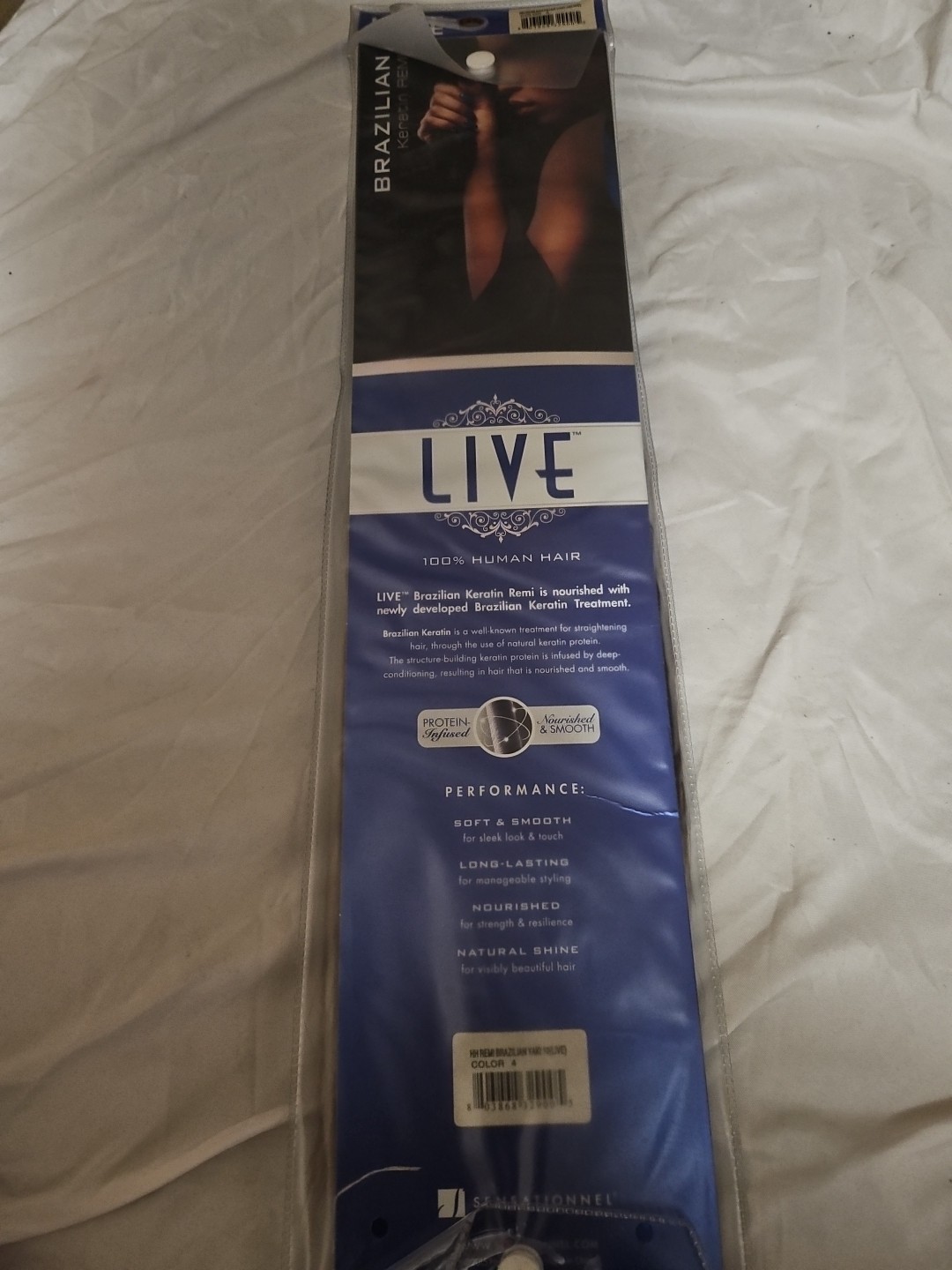 Brazilian Keratin Remi 100% Human Hair Yaki 10″ #4