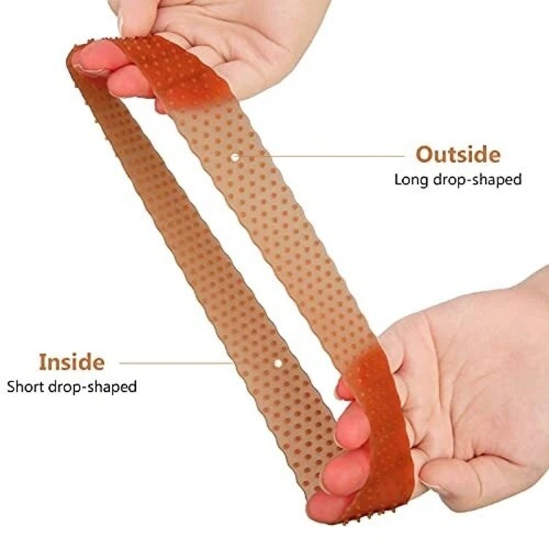 Silicone Non Slip Wig Grip Band Gripper Headband Tan 3 Pack Sport Elastic 3 Pack