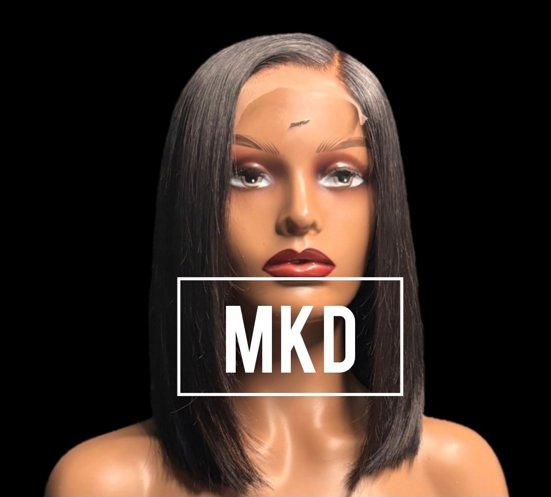 Glueless Lace Front Human Hair Wigs Custom Color 180% Density Remy BodyWave”