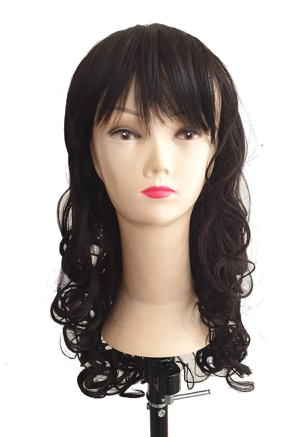 Foreign Holics Full Head Central Natural Hairline Curly Hair Wig 24 Inches
