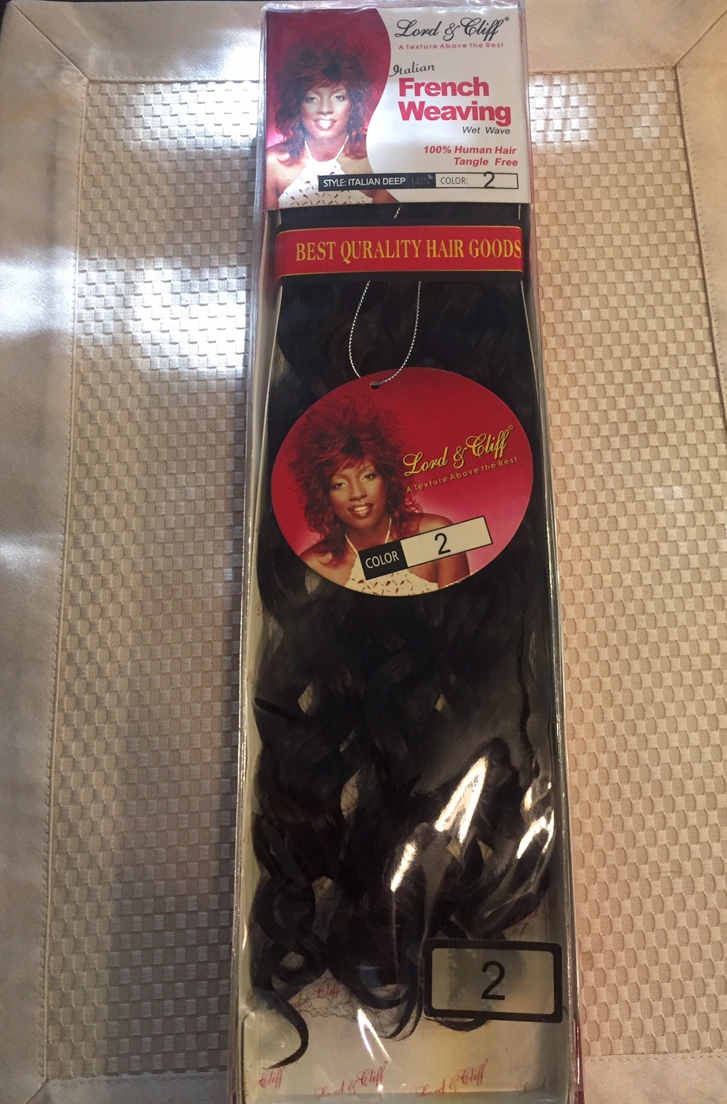 Lord & Cliff Italian French Weaving 100% Human Hair