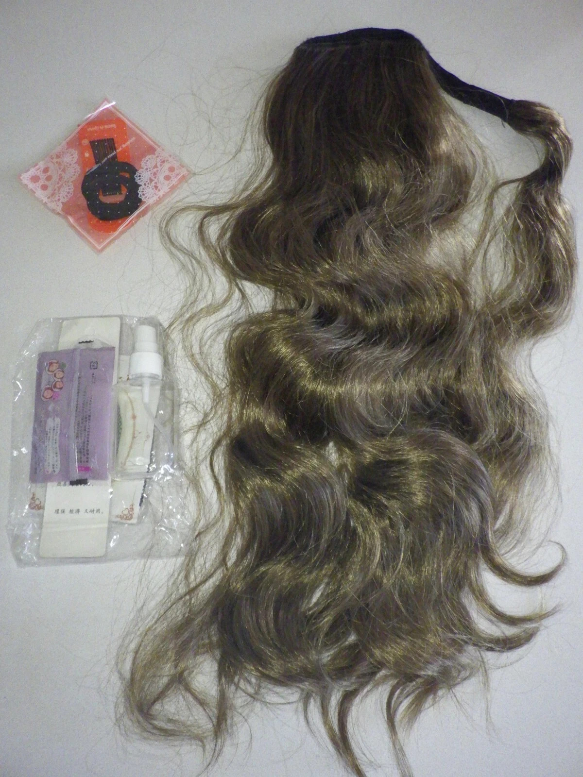AISI BEAUTY 22 inch Clip in Ponytail Extension for Black Women Synthetic Wrap