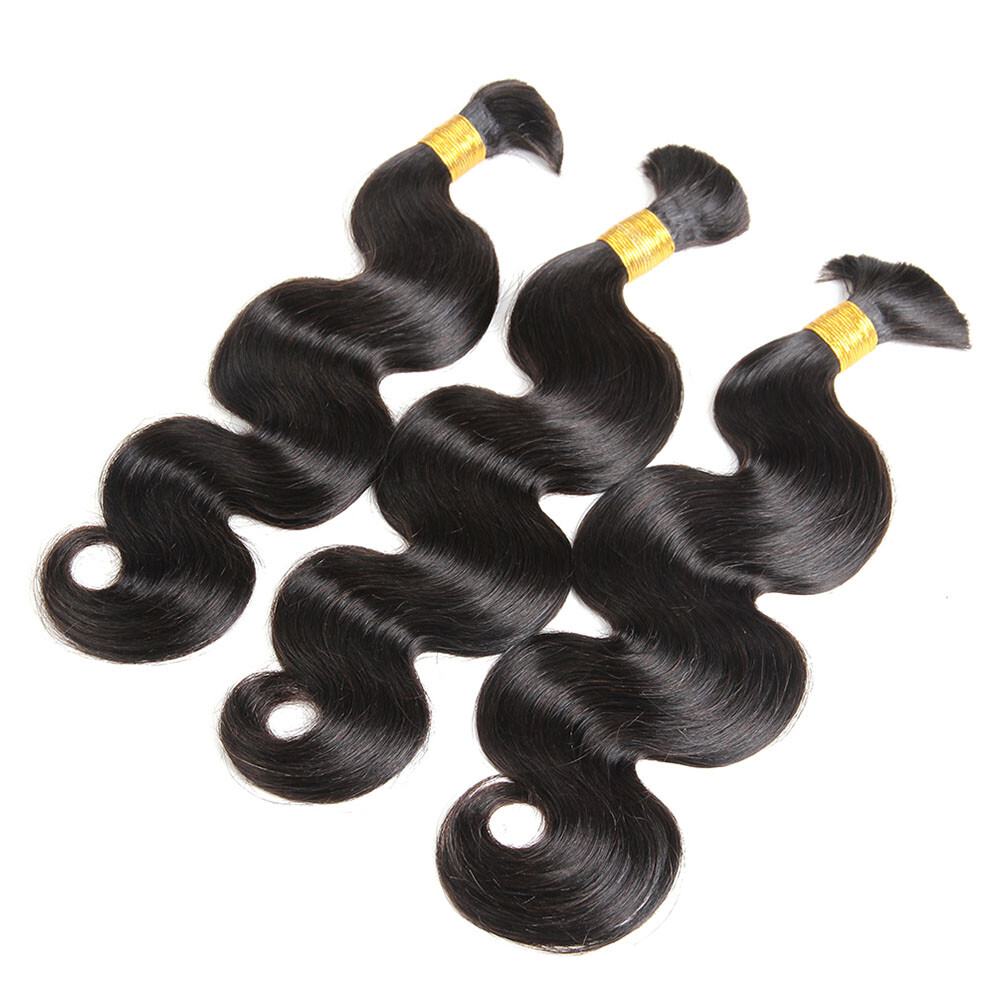 Bulk Braiding Hair Human Hair Micro Braids Brazilian Body Wave Bulk Hair No Weft