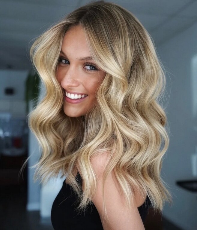 Highlight Blonde 13×4 Lace Front Human Hair Wig for Women