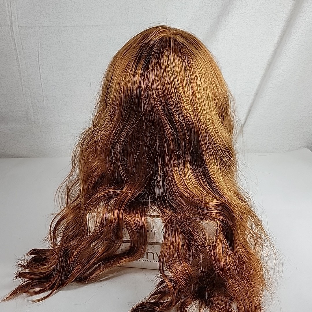 Envy Wig MAYA Synthetic Color Lighter Red Long Hair Box SZ S/M EUC