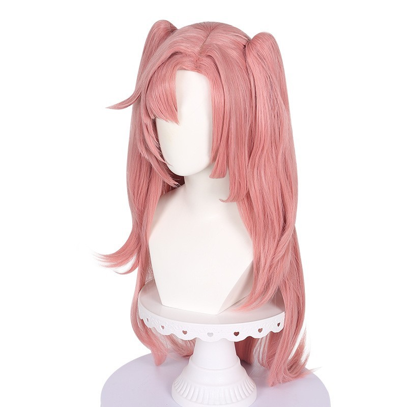 Zenless Zone Zero Nicole Demara Cosplay Wig 80cm Pink High Density ZZZ