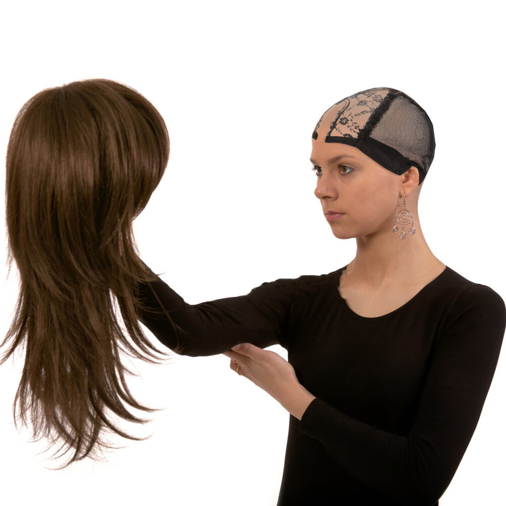 Wig Net Cap Bonnet for Women Hair Styling Tools Making Adjustable