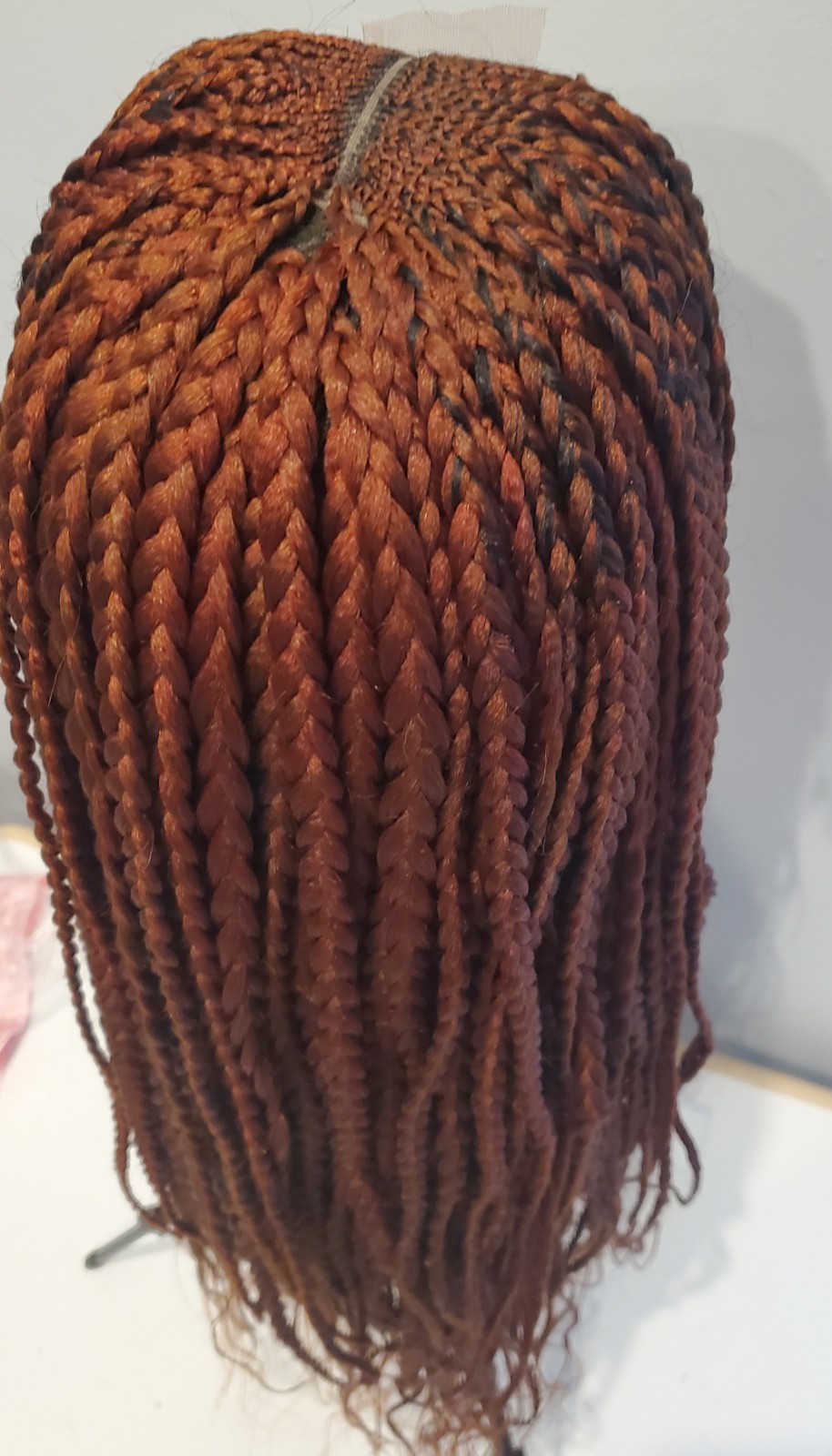 Handmade Braided Wig long beautiful braided wig for women of all color.