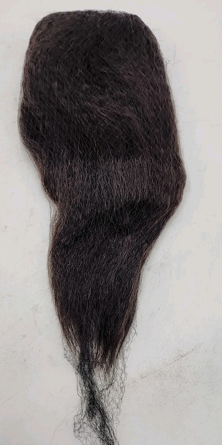NEW OQ Hair Kinky Straight Invisi-Drawstring Glueless Wig – 16″