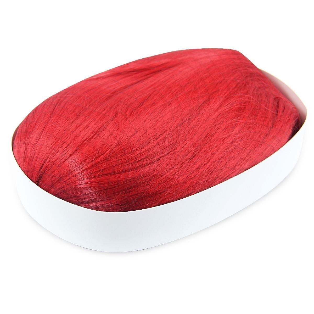 Wigs 28″ Long Wavy Hair Heat Resistant Cosplay Wig for Women (Red)
