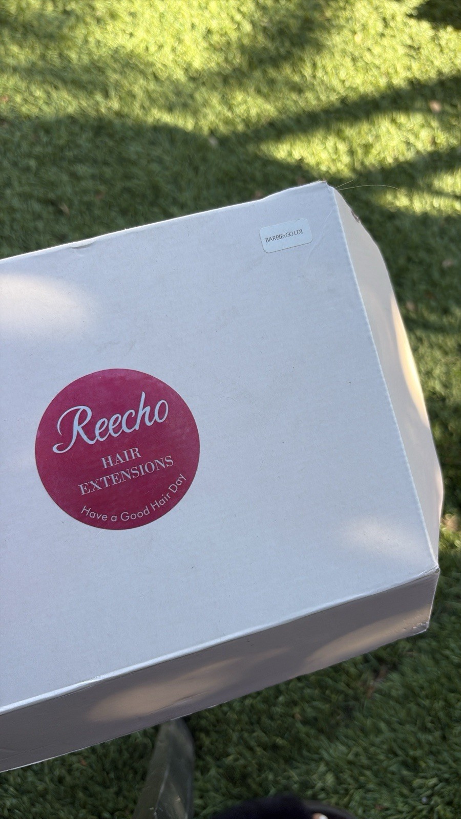 REECHO Light Golden Blonde Full Wig New In The Box Gorgeous Long