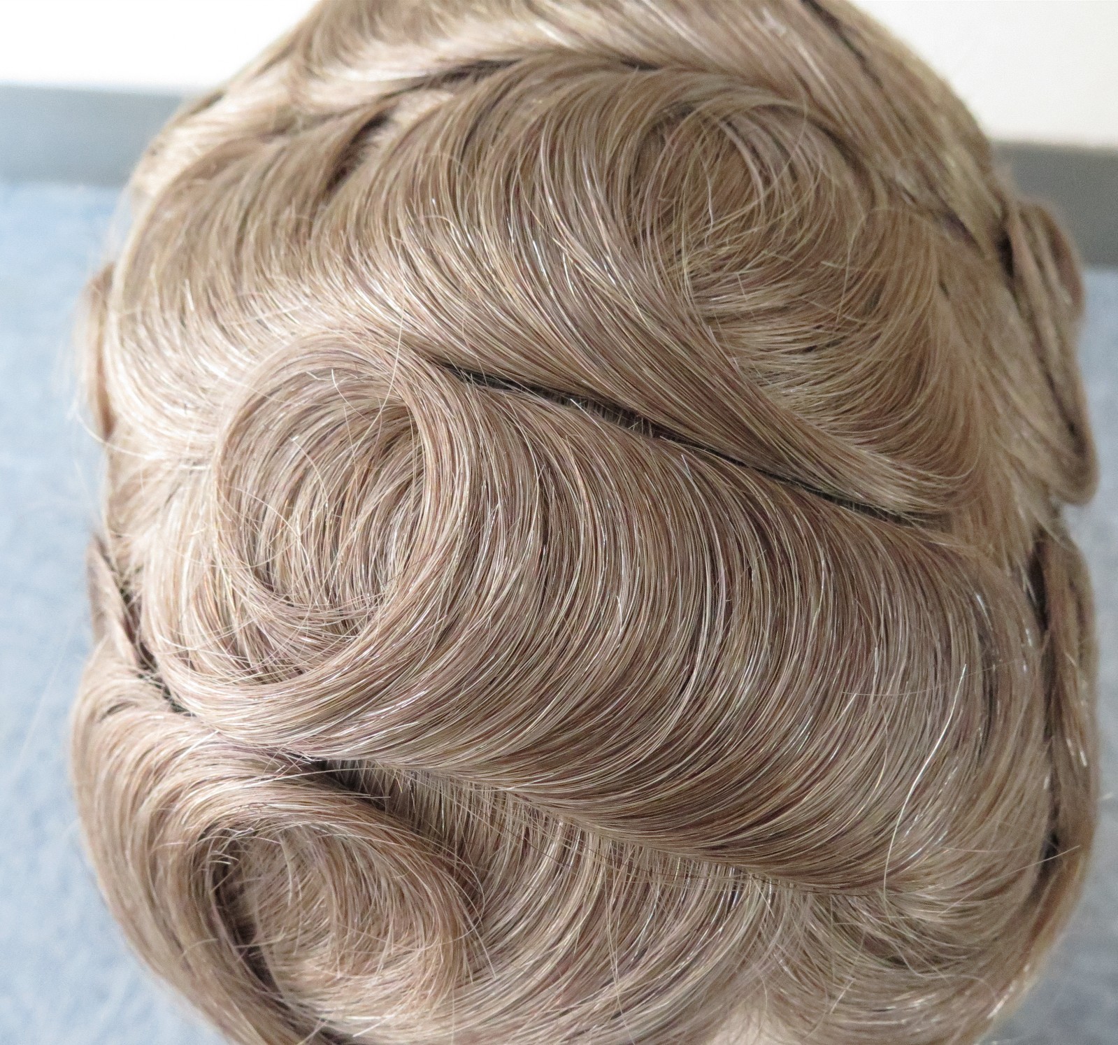 Toupee For Mens Human Hair Replecement System German Lace Gent Hairpieces 8×10”