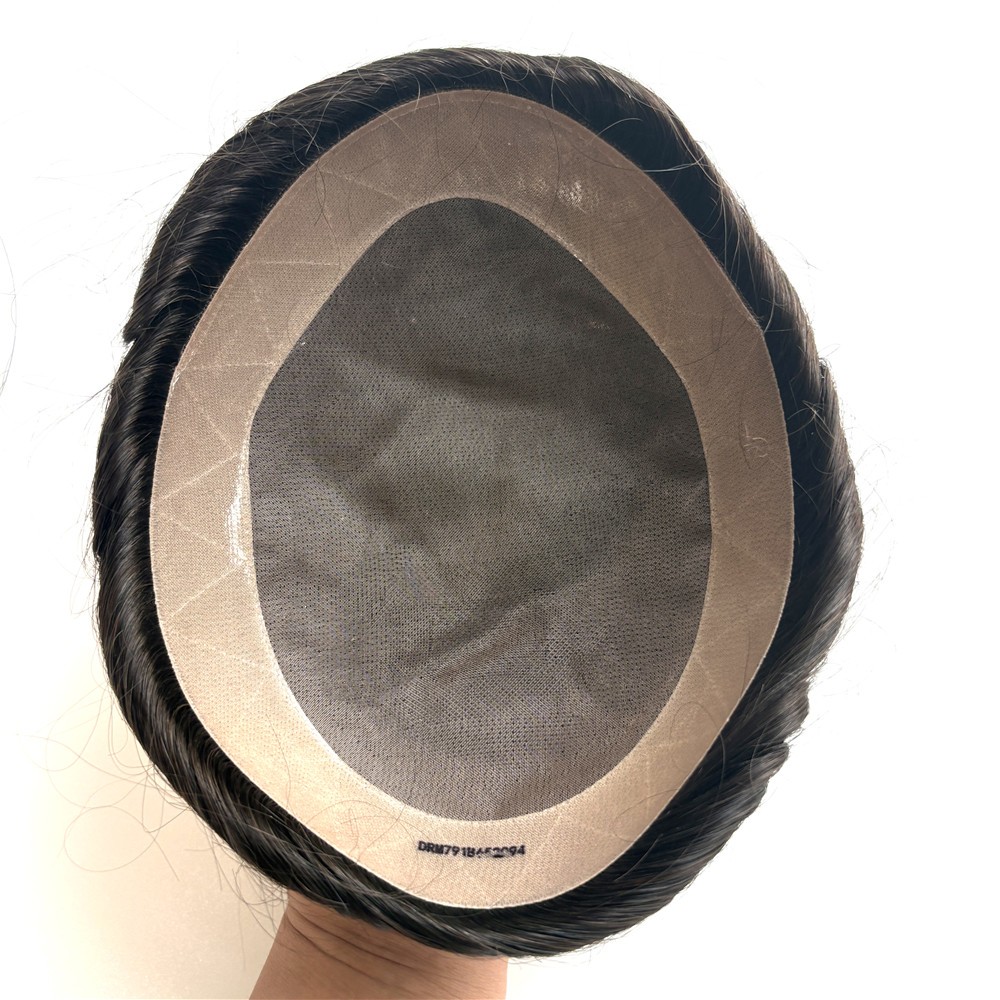 Men Toupee 10*8 Hair replacement system for Men Mono Lace Hair pieces Hair